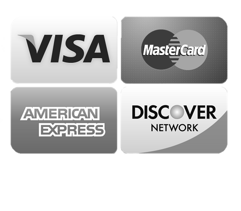 major credit cards