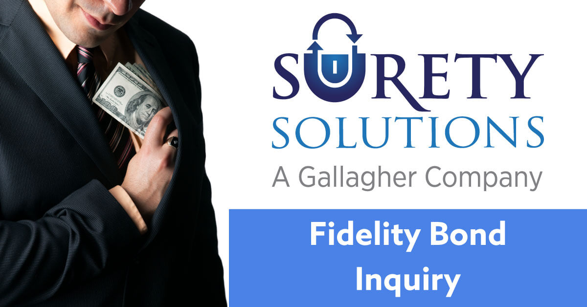 Fidelity Bond Application Surety Solutions
