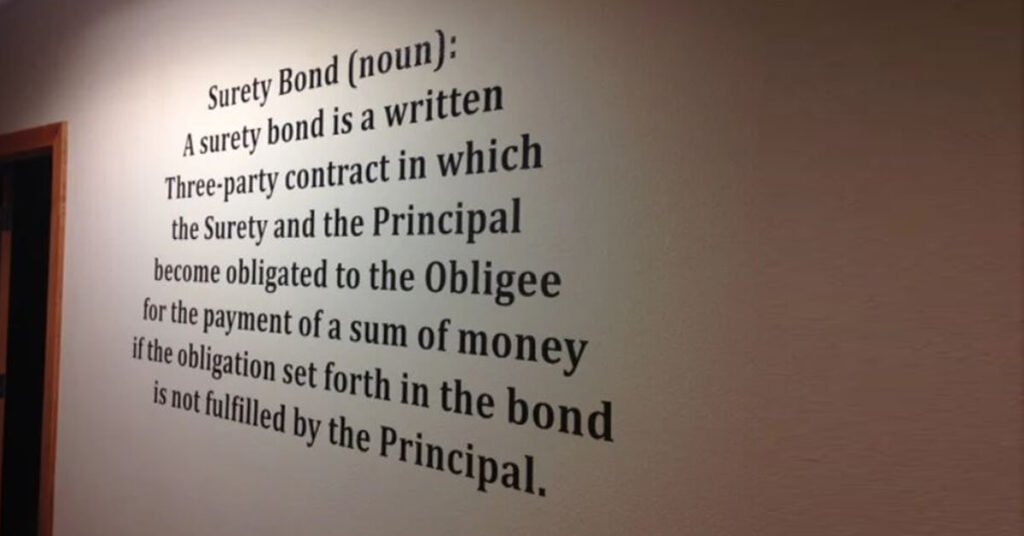 Surety Bond description