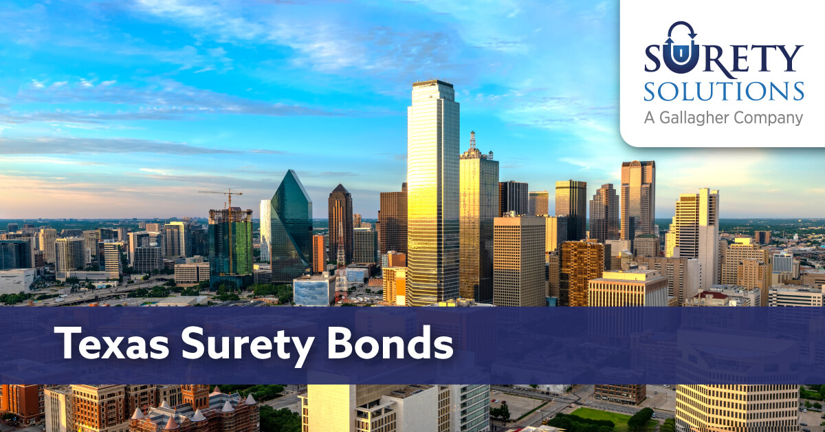 Texas Surety Bonds Surety Solutions