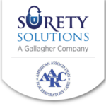 Surety Solutions, A Gallagher Company American Association for Respiratory Care Logo